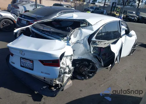 2015 Lexus Is 250 z USA, uszkodzony, nr VIN JTHBF1D26F5057743